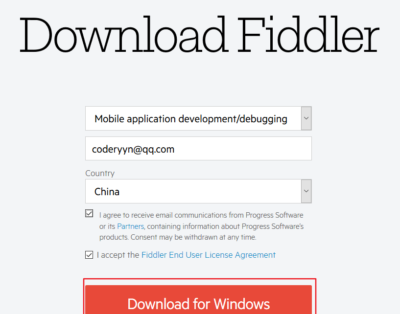 Fiddler安装