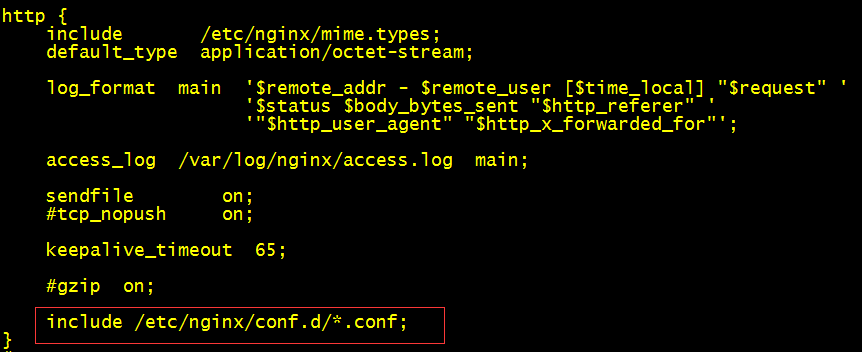 nginx配置文件