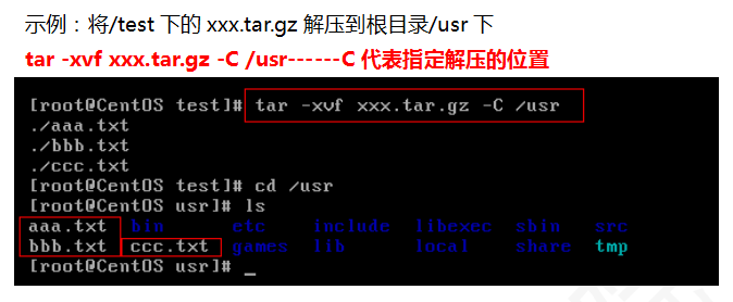 解压压缩包